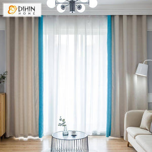 DIHIN HOME Modern Neat Geometric Texture,Blackout Grommet Window Curtain for Living Room ,52x63-inch,1 Panel Roman Shades Curtains Window Blinds custom curtains blackout curtains curtains for living room sheer curtains curtain fabric linen curtains kitchen curtains velvet curtains pinch pleat curtains bay window curtains outdoor curtains pleated curtains floral curtains dining room curtains kitchen valances drapes for bedroom patio curtains nursery curtains grommet curtains