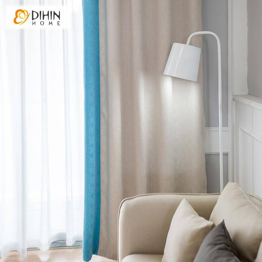 DIHIN HOME Modern Neat Geometric Texture,Blackout Grommet Window Curtain for Living Room ,52x63-inch,1 Panel Roman Shades Curtains Window Blinds custom curtains blackout curtains curtains for living room sheer curtains curtain fabric linen curtains kitchen curtains velvet curtains pinch pleat curtains bay window curtains outdoor curtains pleated curtains floral curtains dining room curtains kitchen valances drapes for bedroom patio curtains nursery curtains grommet curtains