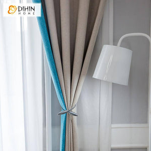 DIHIN HOME Modern Neat Geometric Texture,Blackout Grommet Window Curtain for Living Room ,52x63-inch,1 Panel Roman Shades Curtains Window Blinds custom curtains blackout curtains curtains for living room sheer curtains curtain fabric linen curtains kitchen curtains velvet curtains pinch pleat curtains bay window curtains outdoor curtains pleated curtains floral curtains dining room curtains kitchen valances drapes for bedroom patio curtains nursery curtains grommet curtains