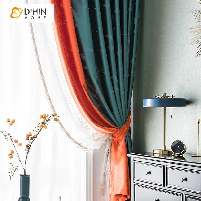 DIHIN HOME Modern Nordic 2 Colors Cross-grained ,Blackout Grommet Window Curtain for Living Room ,52x63-inch,1 Panel Roman Shades Curtains Window Blinds custom curtains blackout curtains curtains for living room sheer curtains curtain fabric linen curtains kitchen curtains velvet curtains pinch pleat curtains bay window curtains outdoor curtains pleated curtains floral curtains dining room curtains kitchen valances drapes for bedroom patio curtains nursery curtains grommet curtains