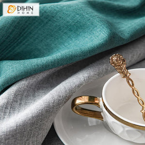 DIHIN HOME Modern Nordic European Style High Quality Spliced Curtains,Blackout Grommet Window Curtain for Living Room ,52x63-inch,1 Panel Roman Shades Curtains Window Blinds custom curtains blackout curtains curtains for living room sheer curtains curtain fabric linen curtains kitchen curtains velvet curtains pinch pleat curtains bay window curtains outdoor curtains pleated curtains floral curtains dining room curtains kitchen valances drapes for bedroom patio curtains nursery curtains grommet curtains