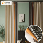 DIHIN HOME Modern Nordic houndstooth Jacquard,Blackout Grommet Window Curtain for Living Room ,52x63-inch,1 Panel Roman Shades Curtains Window Blinds custom curtains blackout curtains curtains for living room sheer curtains curtain fabric linen curtains kitchen curtains velvet curtains pinch pleat curtains bay window curtains outdoor curtains pleated curtains floral curtains dining room curtains kitchen valances drapes for bedroom patio curtains nursery curtains grommet curtains