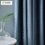 DIHIN HOME Modern Nordic Rhombic Embossing Blue Customized Curtains,Blackout Grommet Window Curtain for Living Room ,52x63-inch,1 Panel Roman Shades Curtains Window Blinds custom curtains blackout curtains curtains for living room sheer curtains curtain fabric linen curtains kitchen curtains velvet curtains pinch pleat curtains bay window curtains outdoor curtains pleated curtains floral curtains dining room curtains kitchen valances drapes for bedroom patio curtains nursery curtains grommet curtains
