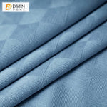 DIHIN HOME Modern Nordic Rhombic Embossing Blue Customized Curtains,Blackout Grommet Window Curtain for Living Room ,52x63-inch,1 Panel Roman Shades Curtains Window Blinds custom curtains blackout curtains curtains for living room sheer curtains curtain fabric linen curtains kitchen curtains velvet curtains pinch pleat curtains bay window curtains outdoor curtains pleated curtains floral curtains dining room curtains kitchen valances drapes for bedroom patio curtains nursery curtains grommet curtains