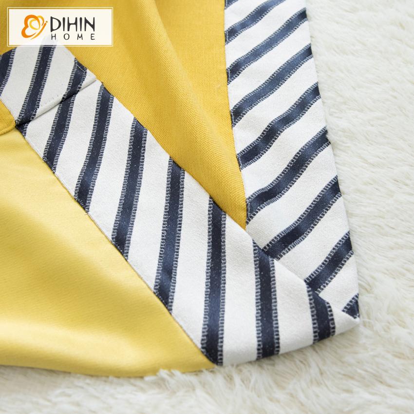 DIHIN HOME Modern Nordic Simple Lines Printed,Blackout Grommet Window Curtain for Living Room ,52x63-inch,1 Panel Roman Shades Curtains Window Blinds custom curtains blackout curtains curtains for living room sheer curtains curtain fabric linen curtains kitchen curtains velvet curtains pinch pleat curtains bay window curtains outdoor curtains pleated curtains floral curtains dining room curtains kitchen valances drapes for bedroom patio curtains nursery curtains grommet curtains