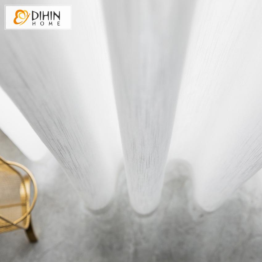 DIHIN HOME Modern Nordic White Simple,Sheer Curtain,Grommet Window Curtain for Living Room ,52x63-inch,1 Panel Roman Shades Curtains Window Blinds custom curtains blackout curtains curtains for living room sheer curtains curtain fabric linen curtains kitchen curtains velvet curtains pinch pleat curtains bay window curtains outdoor curtains pleated curtains floral curtains dining room curtains kitchen valances drapes for bedroom patio curtains nursery curtains grommet curtains