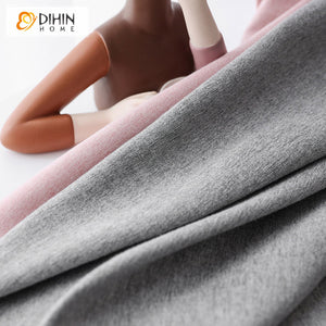DIHIN HOME Modern Pink and Grey Color,Blackout Grommet Window Curtain for Living Room,1 Panel Roman Shades Curtains Window Blinds custom curtains blackout curtains curtains for living room sheer curtains curtain fabric linen curtains kitchen curtains velvet curtains pinch pleat curtains bay window curtains outdoor curtains pleated curtains floral curtains dining room curtains kitchen valances drapes for bedroom patio curtains nursery curtains grommet curtains
