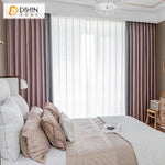 DIHIN HOME Modern Pink and Grey Color Jacquard,Blackout Curtains Grommet Window Curtain for Living Room ,52x84-inch,1 Panel Roman Shades Curtains Window Blinds custom curtains blackout curtains curtains for living room sheer curtains curtain fabric linen curtains kitchen curtains velvet curtains pinch pleat curtains bay window curtains outdoor curtains pleated curtains floral curtains dining room curtains kitchen valances drapes for bedroom patio curtains nursery curtains grommet curtains