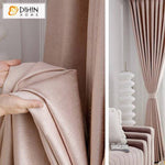 DIHIN HOME Modern Pink Color,Blackout Grommet Window Curtain for Living Room ,52x63-inch,1 Panel Roman Shades Curtains Window Blinds custom curtains blackout curtains curtains for living room sheer curtains curtain fabric linen curtains kitchen curtains velvet curtains pinch pleat curtains bay window curtains outdoor curtains pleated curtains floral curtains dining room curtains kitchen valances drapes for bedroom patio curtains nursery curtains grommet curtains
