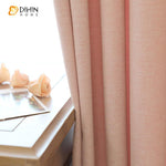 DIHIN HOME Modern Pink Color Curtains,Blackout Grommet Window Curtain for Living Room ,52x63-inch,1 Panel Roman Shades Curtains Window Blinds custom curtains blackout curtains curtains for living room sheer curtains curtain fabric linen curtains kitchen curtains velvet curtains pinch pleat curtains bay window curtains outdoor curtains pleated curtains floral curtains dining room curtains kitchen valances drapes for bedroom patio curtains nursery curtains grommet curtains