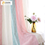 DIHIN HOME Modern Pink Color Striped Valance ,Blackout Curtains Grommet Window Curtain for Living Room ,52x84-inch,1 Panel Roman Shades Curtains Window Blinds custom curtains blackout curtains curtains for living room sheer curtains curtain fabric linen curtains kitchen curtains velvet curtains pinch pleat curtains bay window curtains outdoor curtains pleated curtains floral curtains dining room curtains kitchen valances drapes for bedroom patio curtains nursery curtains grommet curtains