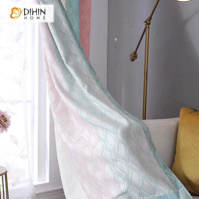 DIHIN HOME Modern Pink Color Striped Valance ,Blackout Curtains Grommet Window Curtain for Living Room ,52x84-inch,1 Panel Roman Shades Curtains Window Blinds custom curtains blackout curtains curtains for living room sheer curtains curtain fabric linen curtains kitchen curtains velvet curtains pinch pleat curtains bay window curtains outdoor curtains pleated curtains floral curtains dining room curtains kitchen valances drapes for bedroom patio curtains nursery curtains grommet curtains