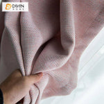 DIHIN HOME Modern Pink Jacquard Customized Curtains,Blackout Grommet Window Curtain for Living Room ,52x63-inch,1 Panel Roman Shades Curtains Window Blinds custom curtains blackout curtains curtains for living room sheer curtains curtain fabric linen curtains kitchen curtains velvet curtains pinch pleat curtains bay window curtains outdoor curtains pleated curtains floral curtains dining room curtains kitchen valances drapes for bedroom patio curtains nursery curtains grommet curtains