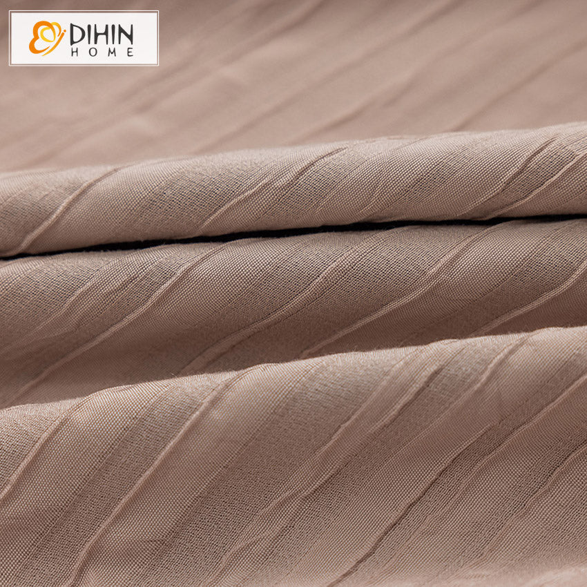 DIHIN HOME Modern Pink Pleated Blackout Curtains,Grommet Window Curtain for Living Room ,52x63-inch,1 Panel Roman Shades Curtains Window Blinds custom curtains blackout curtains curtains for living room sheer curtains curtain fabric linen curtains kitchen curtains velvet curtains pinch pleat curtains bay window curtains outdoor curtains pleated curtains floral curtains dining room curtains kitchen valances drapes for bedroom patio curtains nursery curtains grommet curtains