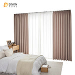 DIHIN HOME Modern Pink Pleated Blackout Curtains,Grommet Window Curtain for Living Room ,52x63-inch,1 Panel Roman Shades Curtains Window Blinds custom curtains blackout curtains curtains for living room sheer curtains curtain fabric linen curtains kitchen curtains velvet curtains pinch pleat curtains bay window curtains outdoor curtains pleated curtains floral curtains dining room curtains kitchen valances drapes for bedroom patio curtains nursery curtains grommet curtains