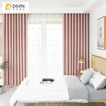 DIHIN HOME Modern Pink Wave Curtains，Blackout Grommet Window Curtain for Living Room ,52x63-inch,1 Panel Roman Shades Curtains Window Blinds custom curtains blackout curtains curtains for living room sheer curtains curtain fabric linen curtains kitchen curtains velvet curtains pinch pleat curtains bay window curtains outdoor curtains pleated curtains floral curtains dining room curtains kitchen valances drapes for bedroom patio curtains nursery curtains grommet curtains