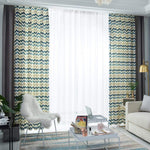 DIHIN HOME Modern Pure Grey Spliced Curtains，Blackout Grommet Window Curtain for Living Room ,52x63-inch,1 Panel Roman Shades Curtains Window Blinds custom curtains blackout curtains curtains for living room sheer curtains curtain fabric linen curtains kitchen curtains velvet curtains pinch pleat curtains bay window curtains outdoor curtains pleated curtains floral curtains dining room curtains kitchen valances drapes for bedroom patio curtains nursery curtains grommet curtains