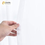 DIHIN HOME Modern Pure White Color Day Curtain ,Sheer Curtain, Grommet Window Curtain for Living Room ,52x63-inch,1 Panel Roman Shades Curtains Window Blinds custom curtains blackout curtains curtains for living room sheer curtains curtain fabric linen curtains kitchen curtains velvet curtains pinch pleat curtains bay window curtains outdoor curtains pleated curtains floral curtains dining room curtains kitchen valances drapes for bedroom patio curtains nursery curtains grommet curtains