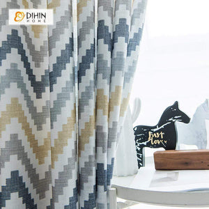 DIHIN HOME Modern Pure Yellow Spliced Curtains，Blackout Grommet Window Curtain for Living Room ,52x63-inch,1 Panel Roman Shades Curtains Window Blinds custom curtains blackout curtains curtains for living room sheer curtains curtain fabric linen curtains kitchen curtains velvet curtains pinch pleat curtains bay window curtains outdoor curtains pleated curtains floral curtains dining room curtains kitchen valances drapes for bedroom patio curtains nursery curtains grommet curtains