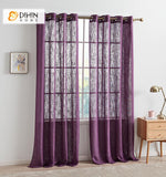 DIHIN HOME Modern Purple Color Fabric,Blackout Grommet Window Curtain for Living Room ,52x63-inch,1 Panel Roman Shades Curtains Window Blinds custom curtains blackout curtains curtains for living room sheer curtains curtain fabric linen curtains kitchen curtains velvet curtains pinch pleat curtains bay window curtains outdoor curtains pleated curtains floral curtains dining room curtains kitchen valances drapes for bedroom patio curtains nursery curtains grommet curtains