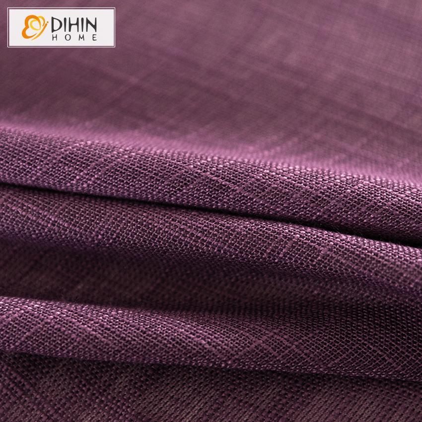 DIHIN HOME Modern Purple Day Curtain ,Sheer Curtain, Grommet Window Curtain for Living Room ,52x63-inch,1 Panel Roman Shades Curtains Window Blinds custom curtains blackout curtains curtains for living room sheer curtains curtain fabric linen curtains kitchen curtains velvet curtains pinch pleat curtains bay window curtains outdoor curtains pleated curtains floral curtains dining room curtains kitchen valances drapes for bedroom patio curtains nursery curtains grommet curtains