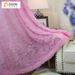 DIHIN HOME Modern Purple Petal Lace Curtains ,Blackout Grommet Window Curtain for Living Room ,52x63-inch,1 Panel Roman Shades Curtains Window Blinds custom curtains blackout curtains curtains for living room sheer curtains curtain fabric linen curtains kitchen curtains velvet curtains pinch pleat curtains bay window curtains outdoor curtains pleated curtains floral curtains dining room curtains kitchen valances drapes for bedroom patio curtains nursery curtains grommet curtains
