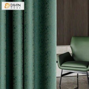 DIHIN HOME Modern Retro Green Color,Blackout Curtains Grommet Window Curtain for Living Room,52x63-inch,1 Panel Roman Shades Curtains Window Blinds custom curtains blackout curtains curtains for living room sheer curtains curtain fabric linen curtains kitchen curtains velvet curtains pinch pleat curtains bay window curtains outdoor curtains pleated curtains floral curtains dining room curtains kitchen valances drapes for bedroom patio curtains nursery curtains grommet curtains