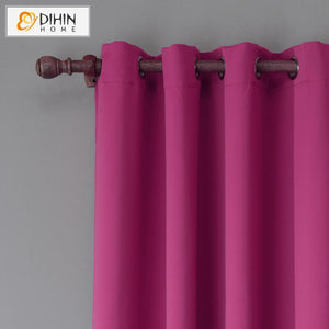 DIHIN HOME Modern Rosemary Color Curtains,Blackout Grommet Window Curtain for Living Room ,52x63-inch,1 Panel Roman Shades Curtains Window Blinds custom curtains blackout curtains curtains for living room sheer curtains curtain fabric linen curtains kitchen curtains velvet curtains pinch pleat curtains bay window curtains outdoor curtains pleated curtains floral curtains dining room curtains kitchen valances drapes for bedroom patio curtains nursery curtains grommet curtains