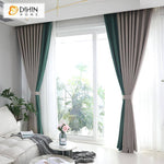DIHIN HOME Modern Simple 2 Colors Customized Curtains,Blackout Grommet Window Curtain for Living Room ,52x63-inch,1 Panel Roman Shades Curtains Window Blinds custom curtains blackout curtains curtains for living room sheer curtains curtain fabric linen curtains kitchen curtains velvet curtains pinch pleat curtains bay window curtains outdoor curtains pleated curtains floral curtains dining room curtains kitchen valances drapes for bedroom patio curtains nursery curtains grommet curtains