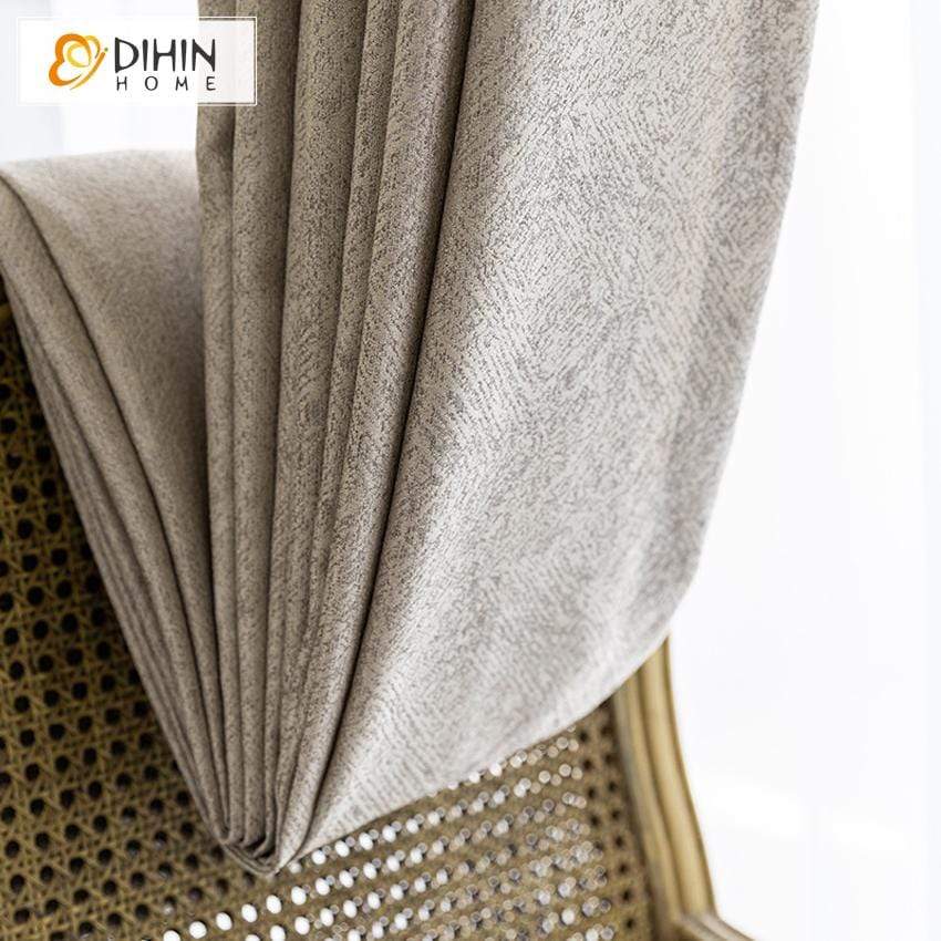 DIHIN HOME Modern Simple Blackout Curtains，Blackout Grommet Window Curtain for Living Room ,52x63-inch,1 Panel Roman Shades Curtains Window Blinds custom curtains blackout curtains curtains for living room sheer curtains curtain fabric linen curtains kitchen curtains velvet curtains pinch pleat curtains bay window curtains outdoor curtains pleated curtains floral curtains dining room curtains kitchen valances drapes for bedroom patio curtains nursery curtains grommet curtains