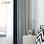 DIHIN HOME Modern Simple Grey and Blue Color Printed,Blackout Grommet Window Curtain for Living Room ,52x63-inch,1 Panel Roman Shades Curtains Window Blinds custom curtains blackout curtains curtains for living room sheer curtains curtain fabric linen curtains kitchen curtains velvet curtains pinch pleat curtains bay window curtains outdoor curtains pleated curtains floral curtains dining room curtains kitchen valances drapes for bedroom patio curtains nursery curtains grommet curtains