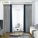 DIHIN HOME Modern Simple Grey and Blue Color Printed,Blackout Grommet Window Curtain for Living Room ,52x63-inch,1 Panel Roman Shades Curtains Window Blinds custom curtains blackout curtains curtains for living room sheer curtains curtain fabric linen curtains kitchen curtains velvet curtains pinch pleat curtains bay window curtains outdoor curtains pleated curtains floral curtains dining room curtains kitchen valances drapes for bedroom patio curtains nursery curtains grommet curtains
