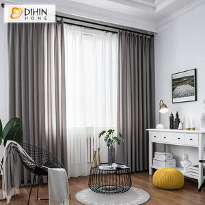 DIHIN HOME Modern Simple Grey Color Window Screening ,Sheer Curtain, Grommet Window Curtain for Living Room ,52x63-inch,1 Panel Roman Shades Curtains Window Blinds custom curtains blackout curtains curtains for living room sheer curtains curtain fabric linen curtains kitchen curtains velvet curtains pinch pleat curtains bay window curtains outdoor curtains pleated curtains floral curtains dining room curtains kitchen valances drapes for bedroom patio curtains nursery curtains grommet curtains