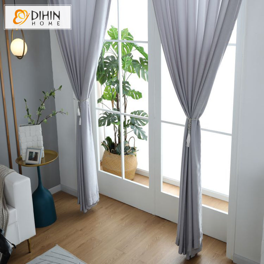 DIHIN HOME Modern Simple Grey Sheer Curtain,Grommet Window Curtain for Living Room ,52x63-inch,1 Panel Roman Shades Curtains Window Blinds custom curtains blackout curtains curtains for living room sheer curtains curtain fabric linen curtains kitchen curtains velvet curtains pinch pleat curtains bay window curtains outdoor curtains pleated curtains floral curtains dining room curtains kitchen valances drapes for bedroom patio curtains nursery curtains grommet curtains