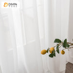 DIHIN HOME Modern Simple Solid White Color,Grommet Window Sheer Curtain for Living Room ,52x63-inch,1 Panel Roman Shades Curtains Window Blinds custom curtains blackout curtains curtains for living room sheer curtains curtain fabric linen curtains kitchen curtains velvet curtains pinch pleat curtains bay window curtains outdoor curtains pleated curtains floral curtains dining room curtains kitchen valances drapes for bedroom patio curtains nursery curtains grommet curtains