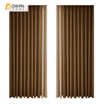 DIHIN HOME Modern Simple Thickening Coffee Color,Blackout Grommet Window Curtain for Living Room ,52x63-inch,1 Panel Roman Shades Curtains Window Blinds custom curtains blackout curtains curtains for living room sheer curtains curtain fabric linen curtains kitchen curtains velvet curtains pinch pleat curtains bay window curtains outdoor curtains pleated curtains floral curtains dining room curtains kitchen valances drapes for bedroom patio curtains nursery curtains grommet curtains