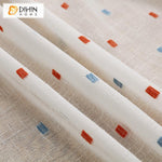 DIHIN HOME Modern Small Dots Embroidered,Sheer Curtain, Grommet Window Curtain for Living Room ,52x63-inch,1 Panel Roman Shades Curtains Window Blinds custom curtains blackout curtains curtains for living room sheer curtains curtain fabric linen curtains kitchen curtains velvet curtains pinch pleat curtains bay window curtains outdoor curtains pleated curtains floral curtains dining room curtains kitchen valances drapes for bedroom patio curtains nursery curtains grommet curtains