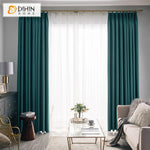 DIHIN HOME Modern Solid Blue-green Printed,Blackout Grommet Window Curtain for Living Room ,52x63-inch,1 Panel Roman Shades Curtains Window Blinds custom curtains blackout curtains curtains for living room sheer curtains curtain fabric linen curtains kitchen curtains velvet curtains pinch pleat curtains bay window curtains outdoor curtains pleated curtains floral curtains dining room curtains kitchen valances drapes for bedroom patio curtains nursery curtains grommet curtains