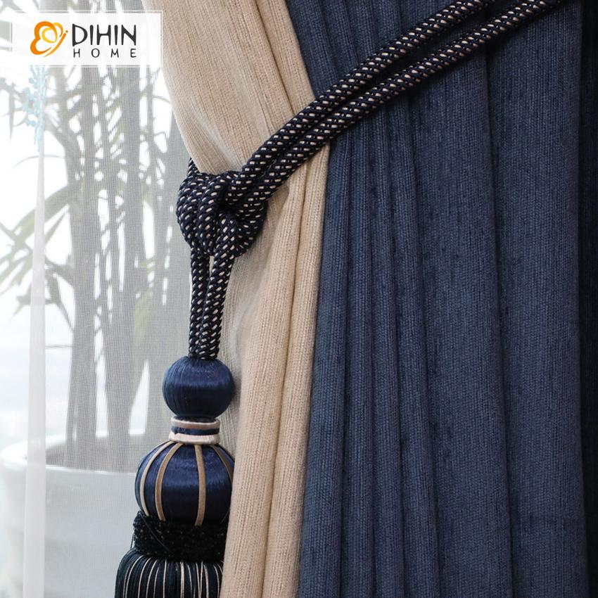DIHIN HOME Modern Spliced Curtain High Quality Valance ,Blackout Curtains Grommet Window Curtain for Living Room ,52x84-inch,1 Panel Roman Shades Curtains Window Blinds custom curtains blackout curtains curtains for living room sheer curtains curtain fabric linen curtains kitchen curtains velvet curtains pinch pleat curtains bay window curtains outdoor curtains pleated curtains floral curtains dining room curtains kitchen valances drapes for bedroom patio curtains nursery curtains grommet curtains