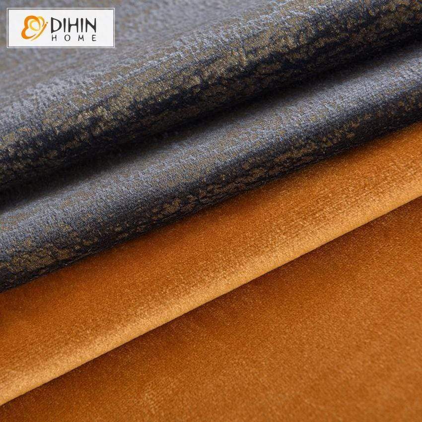 DIHIN HOME Modern Spliced Curtains，Blackout Grommet Window Curtain for Living Room ,52x63-inch,1 Panel Roman Shades Curtains Window Blinds custom curtains blackout curtains curtains for living room sheer curtains curtain fabric linen curtains kitchen curtains velvet curtains pinch pleat curtains bay window curtains outdoor curtains pleated curtains floral curtains dining room curtains kitchen valances drapes for bedroom patio curtains nursery curtains grommet curtains