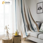 DIHIN HOME Modern Stripe Tulle Curtain ,Sheer Curtain, Grommet Window Curtain for Living Room ,52x63-inch,1 Panel Roman Shades Curtains Window Blinds custom curtains blackout curtains curtains for living room sheer curtains curtain fabric linen curtains kitchen curtains velvet curtains pinch pleat curtains bay window curtains outdoor curtains pleated curtains floral curtains dining room curtains kitchen valances drapes for bedroom patio curtains nursery curtains grommet curtains