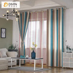 DIHIN HOME Modern Striped Blackout Grommet Window Curtain for Living Room ,52x63-inch,1 Panel Roman Shades Curtains Window Blinds custom curtains blackout curtains curtains for living room sheer curtains curtain fabric linen curtains kitchen curtains velvet curtains pinch pleat curtains bay window curtains outdoor curtains pleated curtains floral curtains dining room curtains kitchen valances drapes for bedroom patio curtains nursery curtains grommet curtains