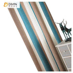 DIHIN HOME Modern Striped Blackout Grommet Window Curtain for Living Room ,52x63-inch,1 Panel Roman Shades Curtains Window Blinds custom curtains blackout curtains curtains for living room sheer curtains curtain fabric linen curtains kitchen curtains velvet curtains pinch pleat curtains bay window curtains outdoor curtains pleated curtains floral curtains dining room curtains kitchen valances drapes for bedroom patio curtains nursery curtains grommet curtains