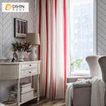 DIHIN HOME Modern Striped,Blackout Grommet Window Curtain for Living Room ,52x63-inch,1 Panel Roman Shades Window Curtains Curtains Window Blinds Curtains Drapes linen drapery curtains and drapes windows drapes custom curtains blackout curtains curtains for living room window shades sheer curtains curtain fabric window treatments custom drapery