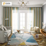 DIHIN HOME Modern Striped Coloful Curtains，Blackout Grommet Window Curtain for Living Room ,52x63-inch,1 Panel Roman Shades Curtains Window Blinds custom curtains blackout curtains curtains for living room sheer curtains curtain fabric linen curtains kitchen curtains velvet curtains pinch pleat curtains bay window curtains outdoor curtains pleated curtains floral curtains dining room curtains kitchen valances drapes for bedroom patio curtains nursery curtains grommet curtains