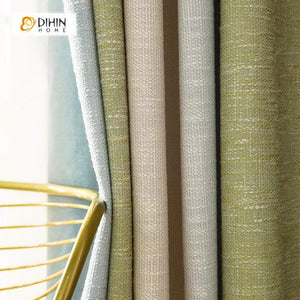 DIHIN HOME Modern Striped Coloful Curtains，Blackout Grommet Window Curtain for Living Room ,52x63-inch,1 Panel Roman Shades Curtains Window Blinds custom curtains blackout curtains curtains for living room sheer curtains curtain fabric linen curtains kitchen curtains velvet curtains pinch pleat curtains bay window curtains outdoor curtains pleated curtains floral curtains dining room curtains kitchen valances drapes for bedroom patio curtains nursery curtains grommet curtains
