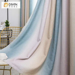 DIHIN HOME Modern Striped Colorful Curtains,Blackout Grommet Window Curtain for Living Room ,52x63-inch,1 Panel Roman Shades Curtains Window Blinds custom curtains blackout curtains curtains for living room sheer curtains curtain fabric linen curtains kitchen curtains velvet curtains pinch pleat curtains bay window curtains outdoor curtains pleated curtains floral curtains dining room curtains kitchen valances drapes for bedroom patio curtains nursery curtains grommet curtains