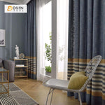 DIHIN HOME Modern Striped Colorful Curtains ,Cotton Linen ,Blackout Grommet Window Curtain for Living Room ,52x63-inch,1 Panel Roman Shades Curtains Window Blinds custom curtains blackout curtains curtains for living room sheer curtains curtain fabric linen curtains kitchen curtains velvet curtains pinch pleat curtains bay window curtains outdoor curtains pleated curtains floral curtains dining room curtains kitchen valances drapes for bedroom patio curtains nursery curtains grommet curtains