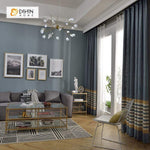 DIHIN HOME Modern Striped Colorful Curtains ,Cotton Linen ,Blackout Grommet Window Curtain for Living Room ,52x63-inch,1 Panel Roman Shades Curtains Window Blinds custom curtains blackout curtains curtains for living room sheer curtains curtain fabric linen curtains kitchen curtains velvet curtains pinch pleat curtains bay window curtains outdoor curtains pleated curtains floral curtains dining room curtains kitchen valances drapes for bedroom patio curtains nursery curtains grommet curtains