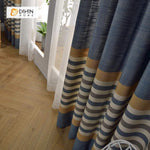 DIHIN HOME Modern Striped Colorful Curtains ,Cotton Linen ,Blackout Grommet Window Curtain for Living Room ,52x63-inch,1 Panel Roman Shades Curtains Window Blinds custom curtains blackout curtains curtains for living room sheer curtains curtain fabric linen curtains kitchen curtains velvet curtains pinch pleat curtains bay window curtains outdoor curtains pleated curtains floral curtains dining room curtains kitchen valances drapes for bedroom patio curtains nursery curtains grommet curtains